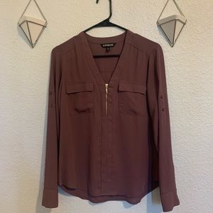Express long sleeve blouse